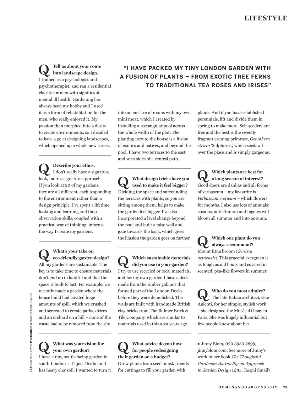 Homes & Gardens Preview Pages