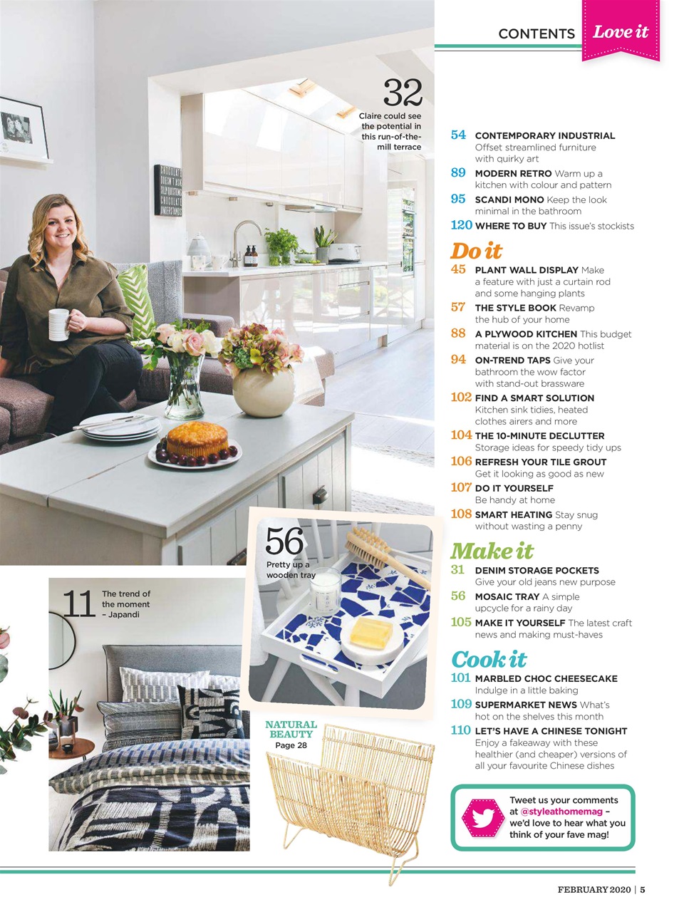 Style at Home Preview Pages