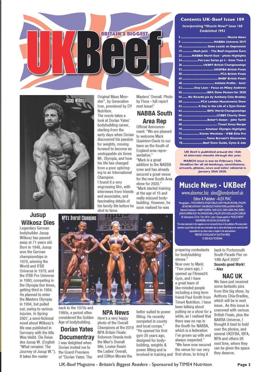 UK Beef Magazine Preview Pages
