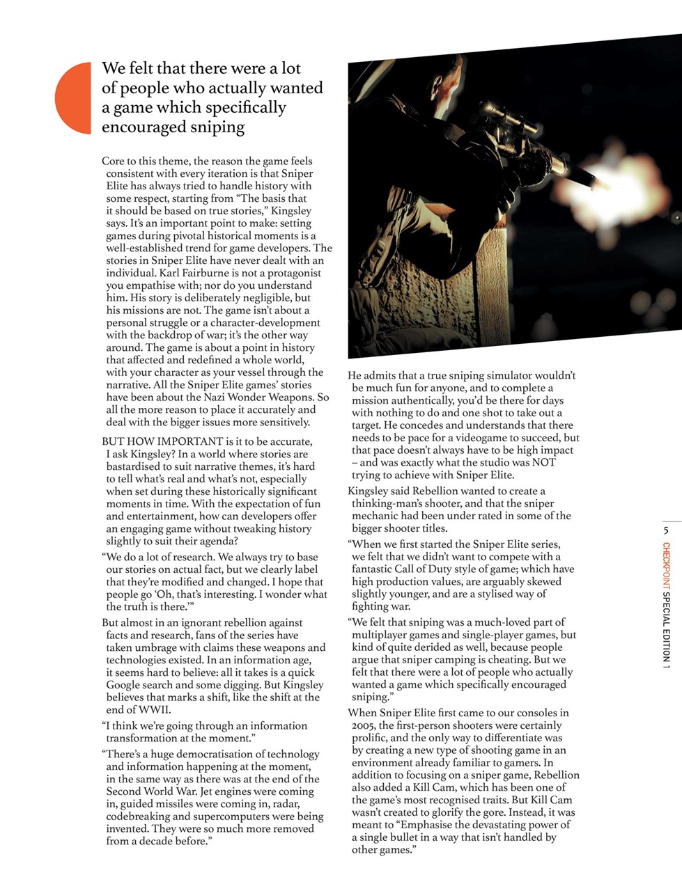 Checkpoint Magazine Preview Pages