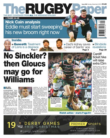 The Rugby Paper issue 08th December 2019