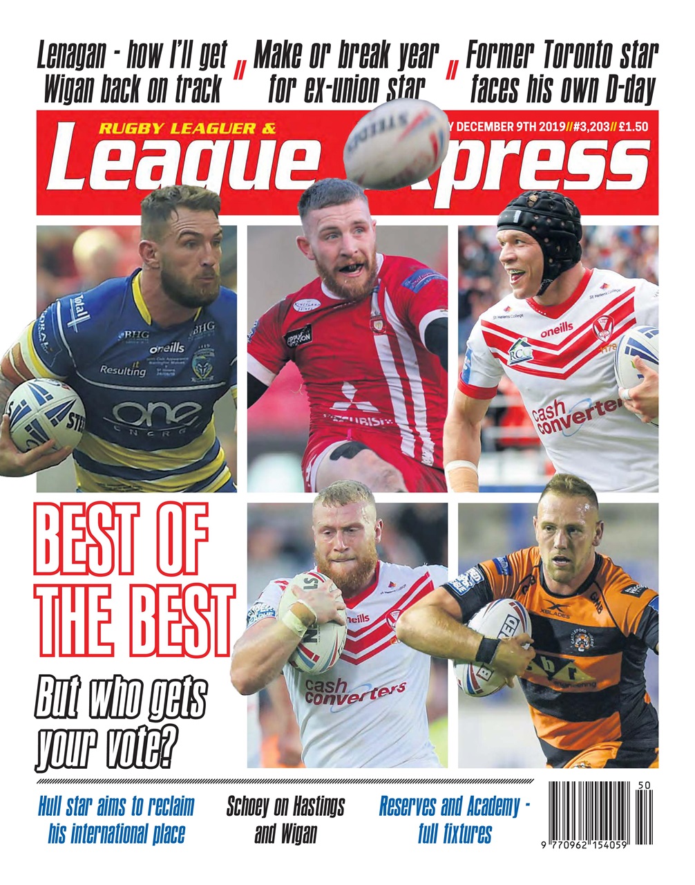 League Express Preview Pages