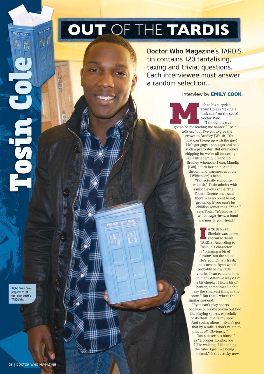 Doctor Who Magazine Preview Pages