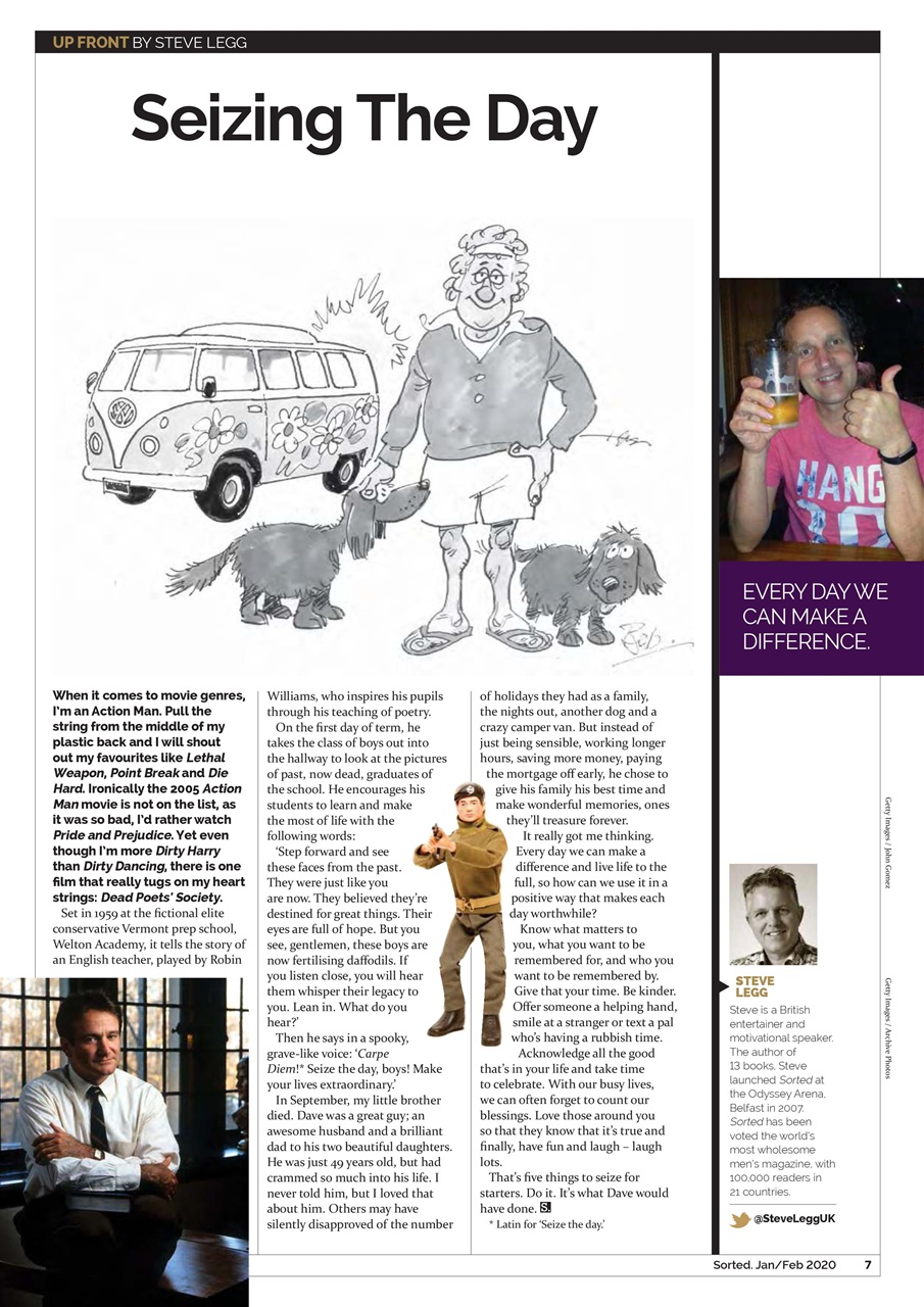 Sorted Magazine – The men's mag with morals Preview Pages