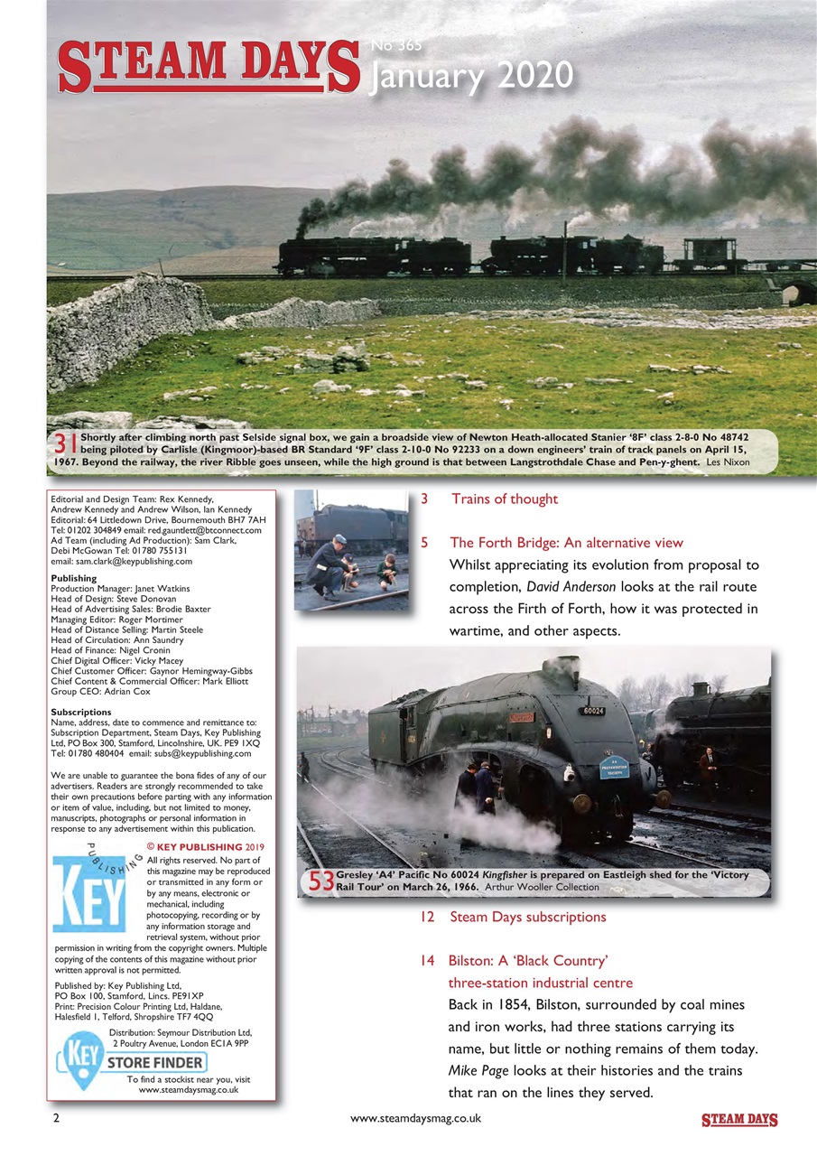 Steam Days Preview Pages