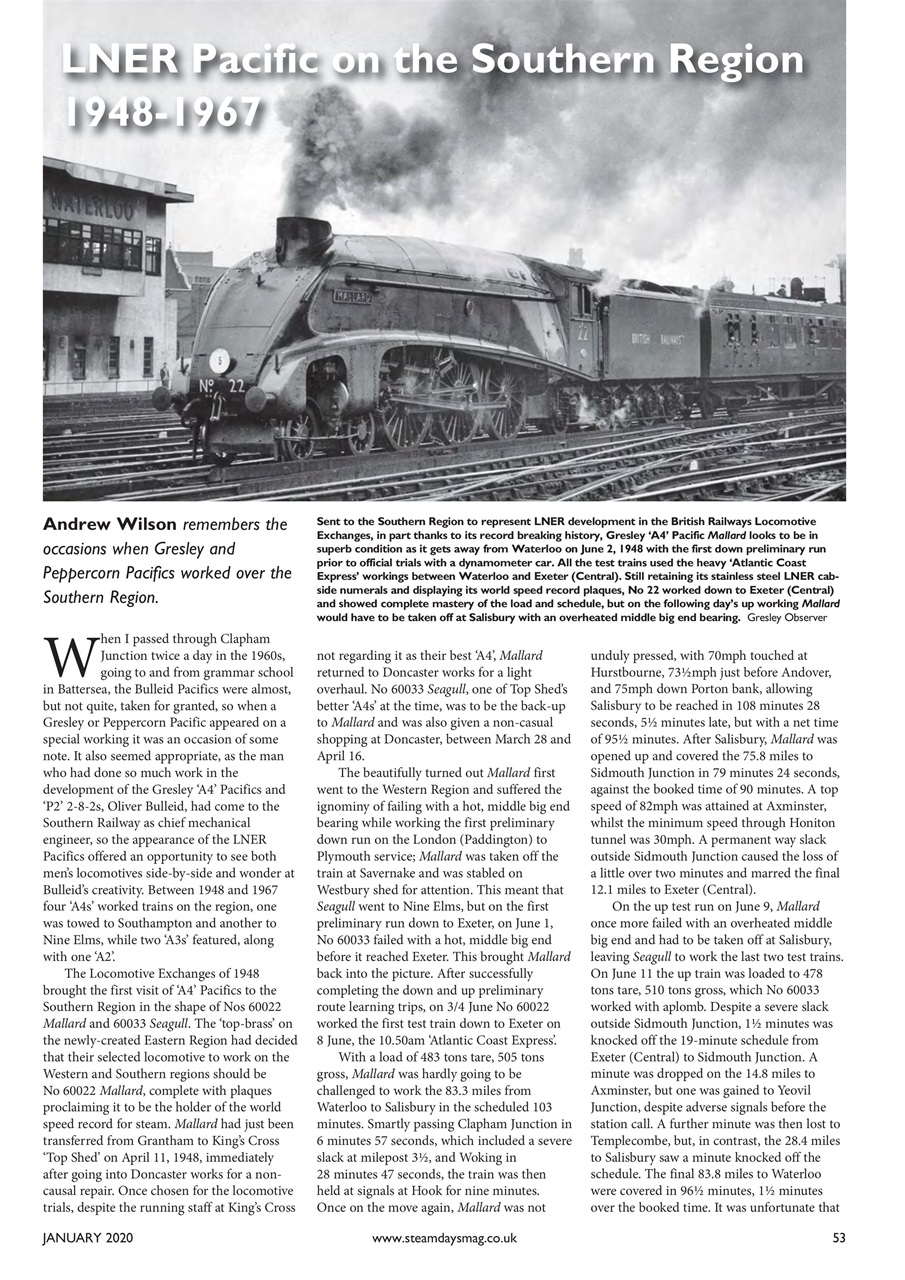 Steam Days Preview Pages