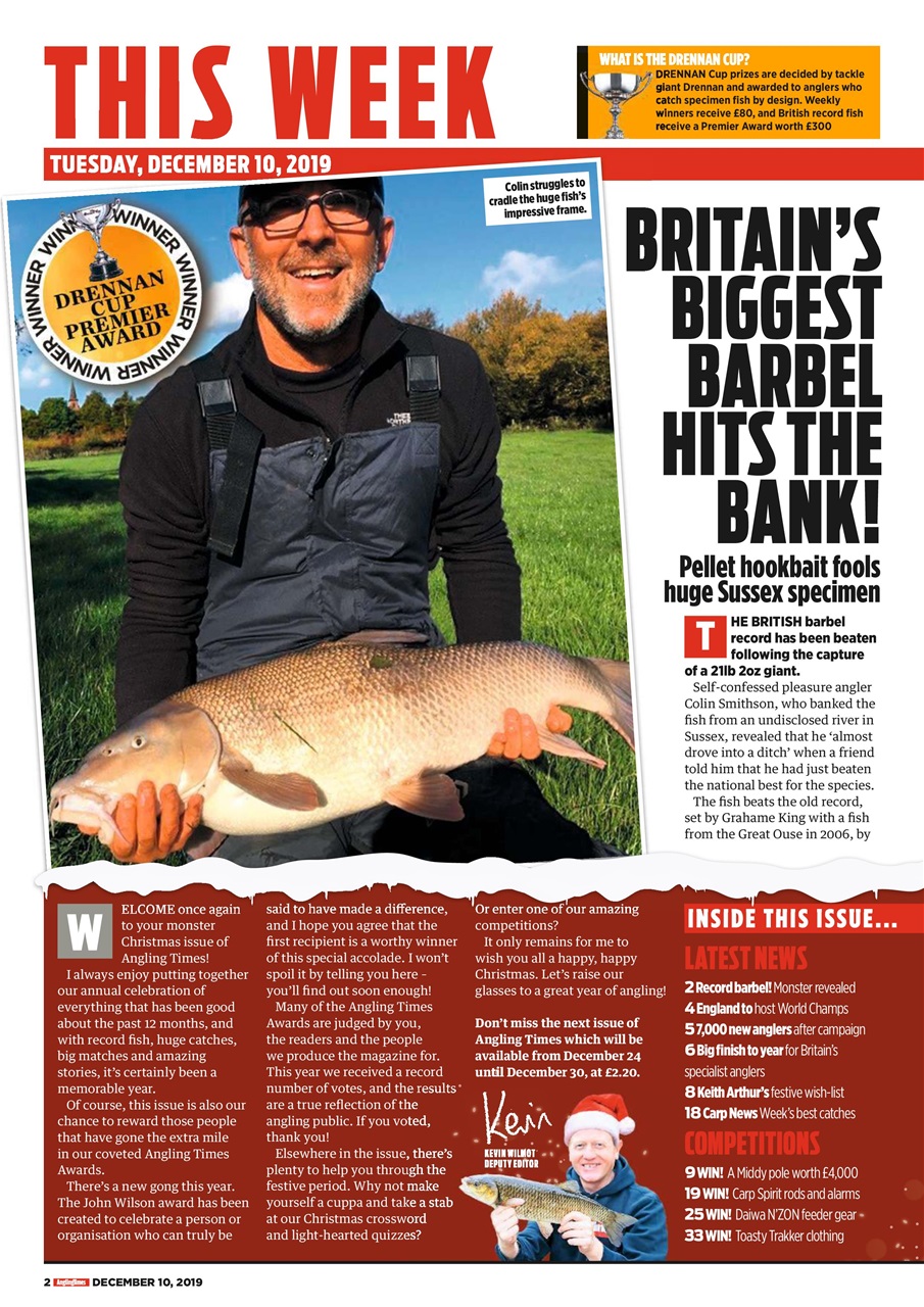 Angling Times Preview Pages