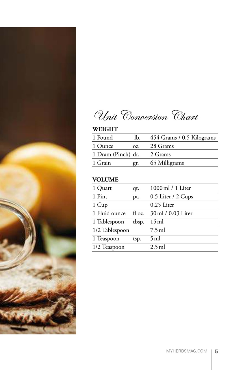 My Herbs Magazine Preview Pages