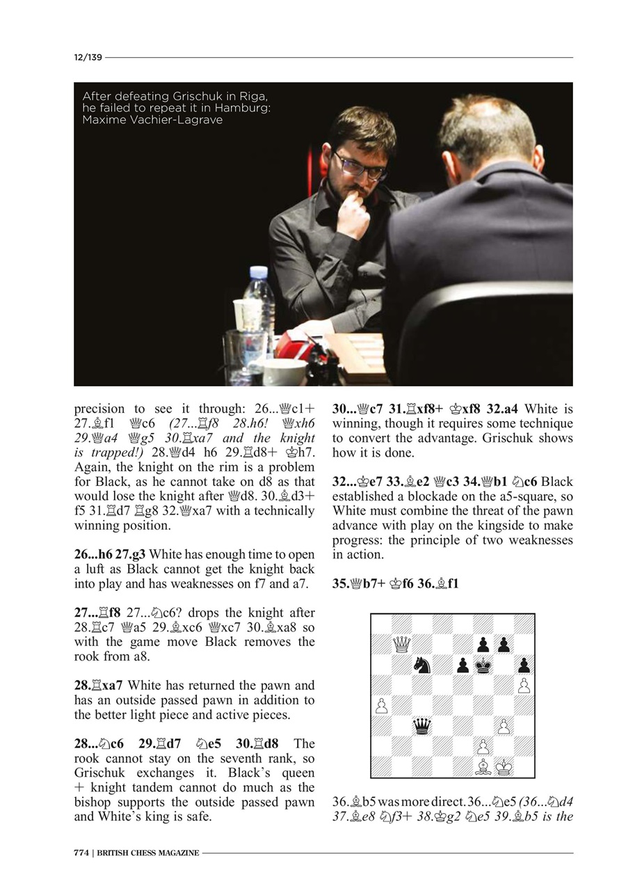 British Chess Magazine Preview Pages