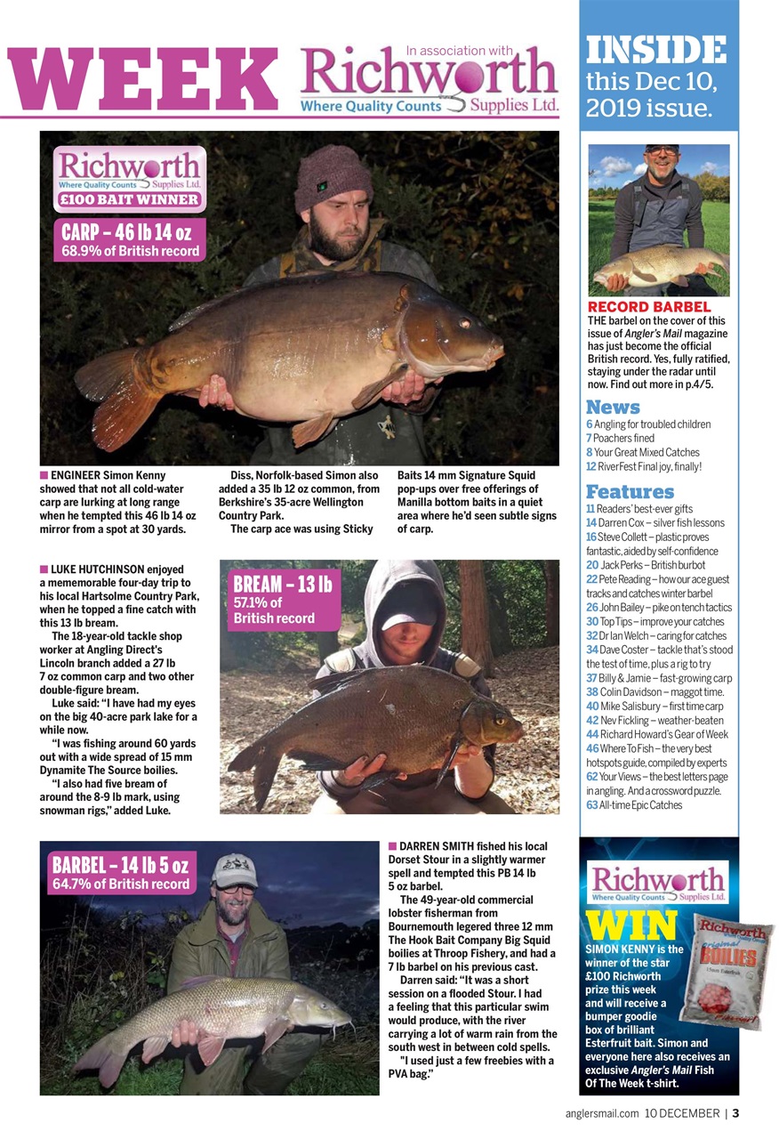 Anglers Mail Preview Pages