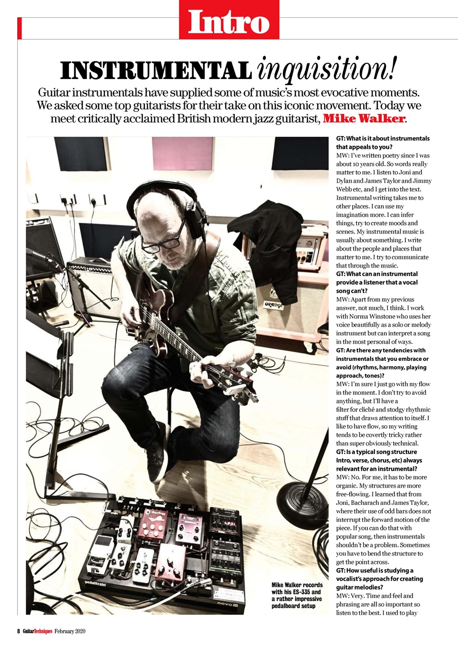 Guitar Techniques Preview Pages