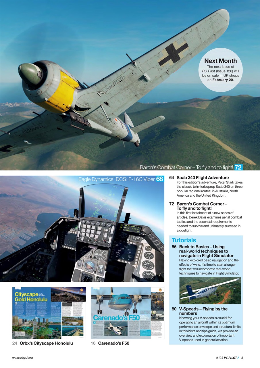 PC Pilot Preview Pages