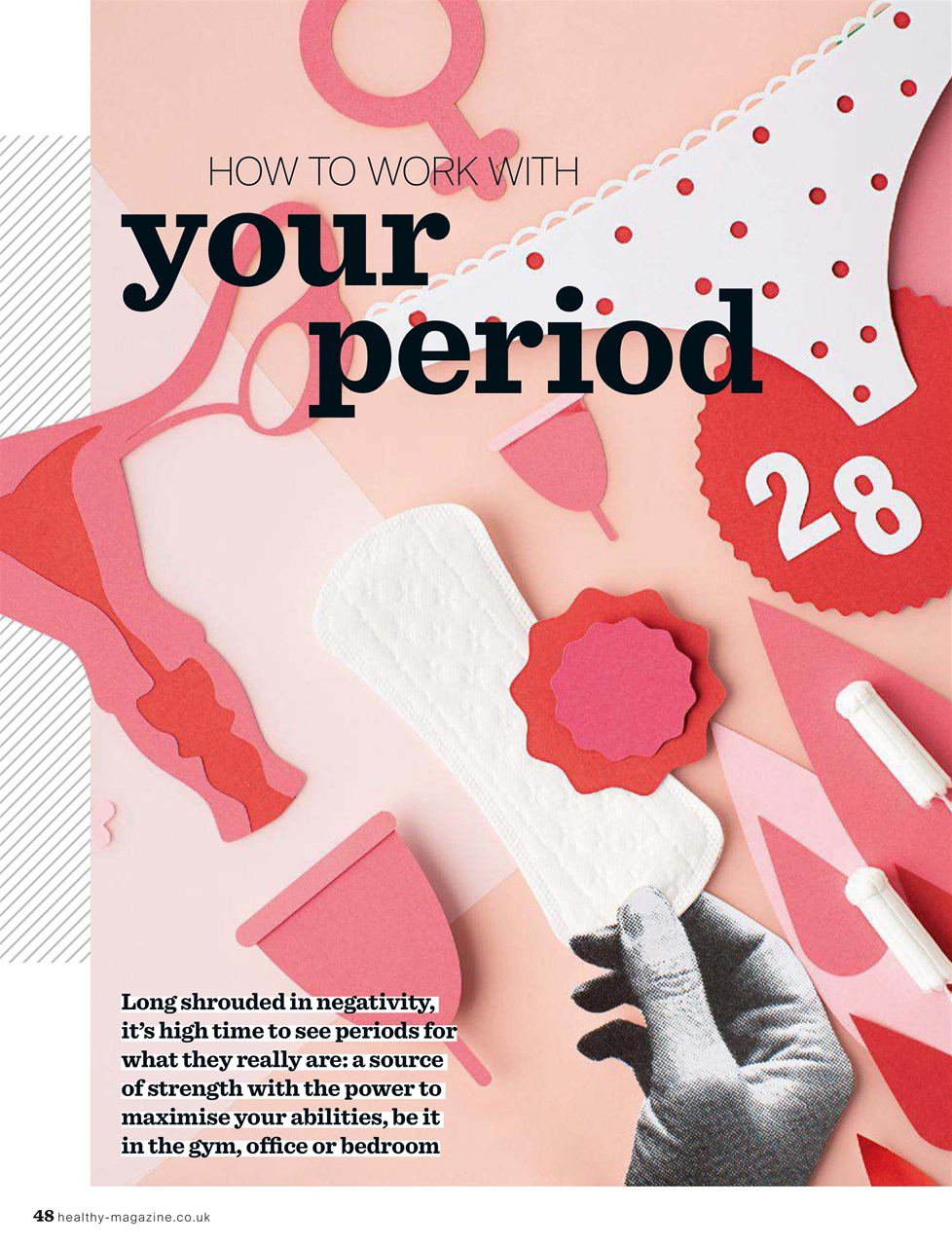 Healthy Magazine Preview Pages