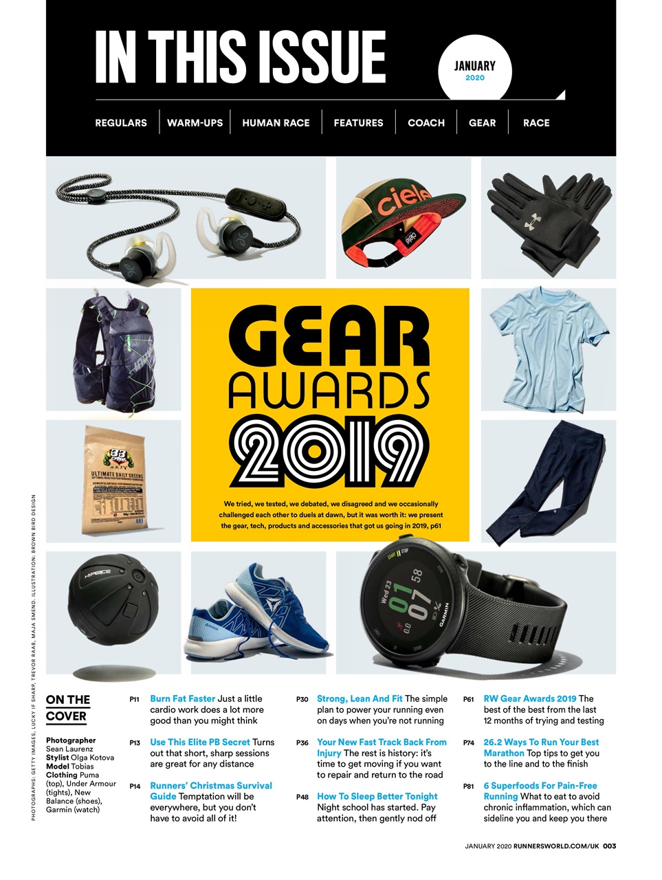 Runner's World Preview Pages