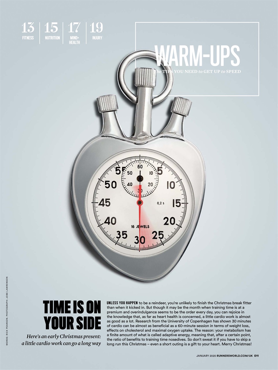 Runner's World Preview Pages