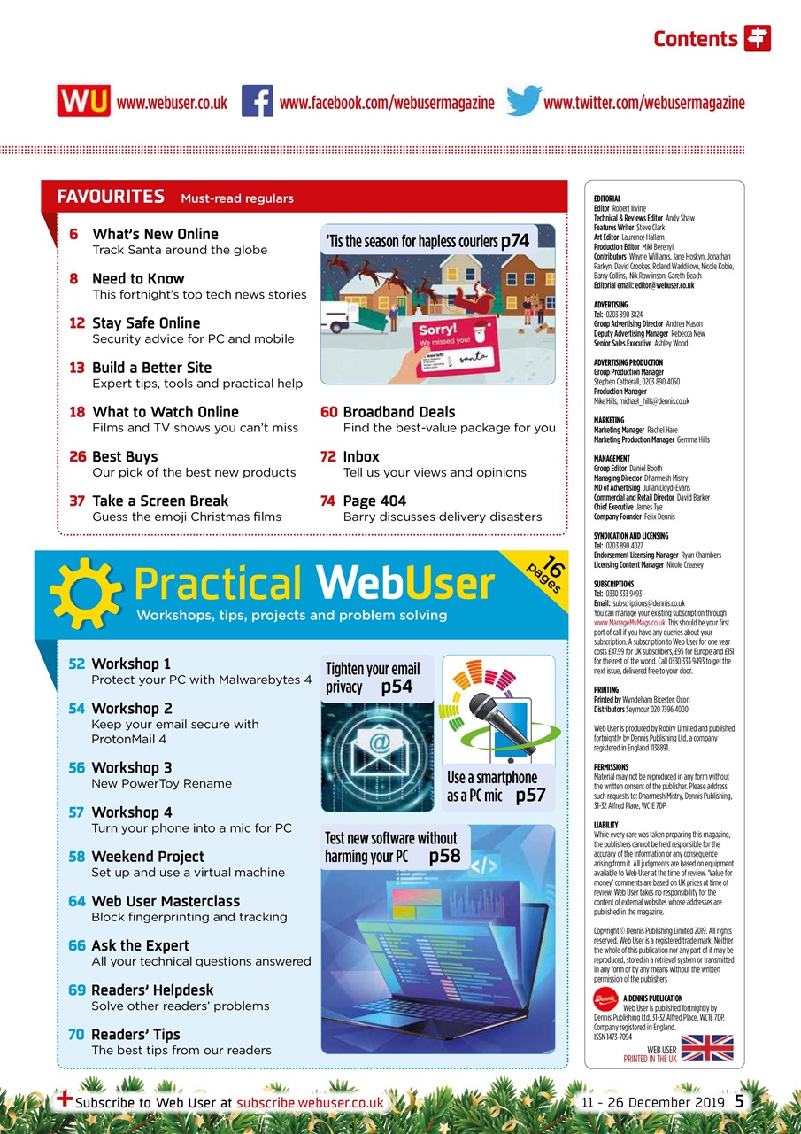 Webuser Preview Pages