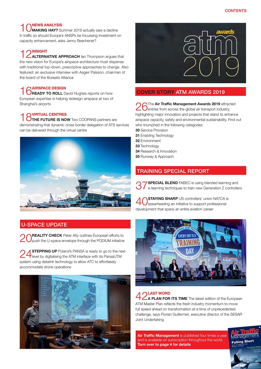 Air Traffic Management Preview Pages