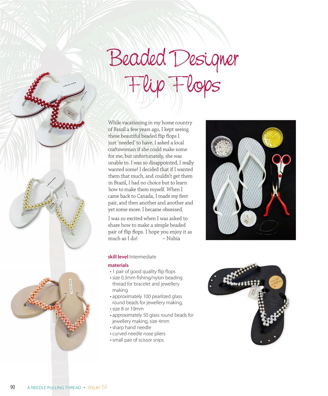 A Needle Pulling Thread Preview Pages