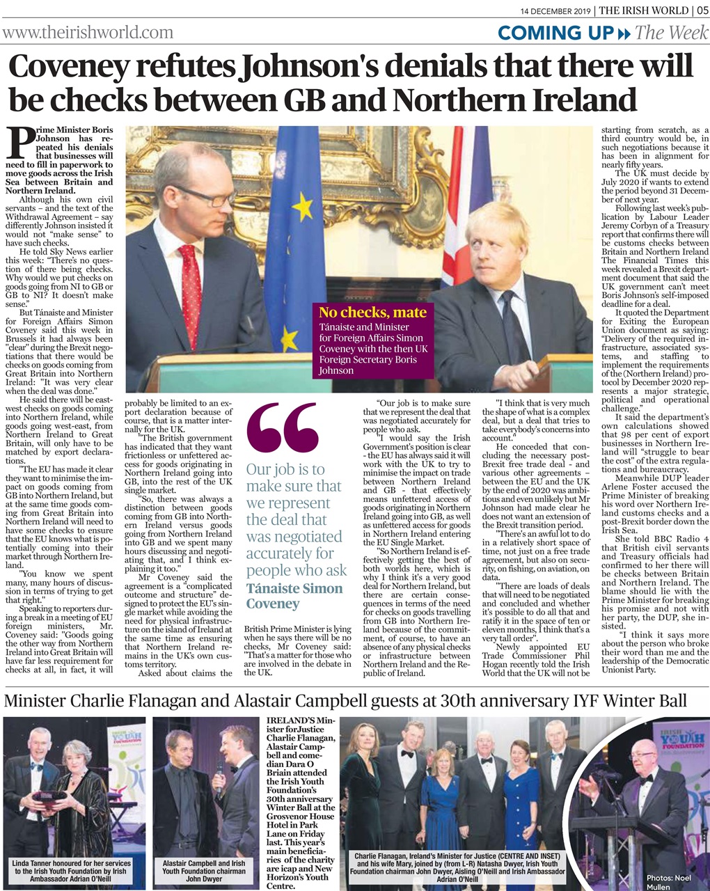 Irish World Preview Pages