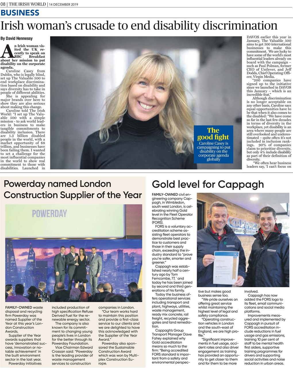 Irish World Preview Pages