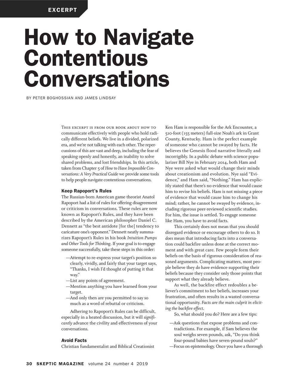 Skeptic Preview Pages