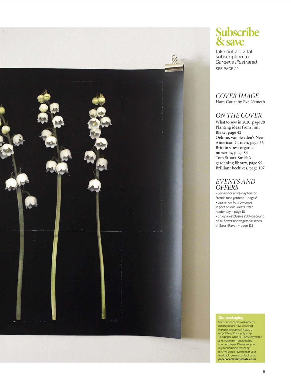 Gardens Illustrated Preview Pages