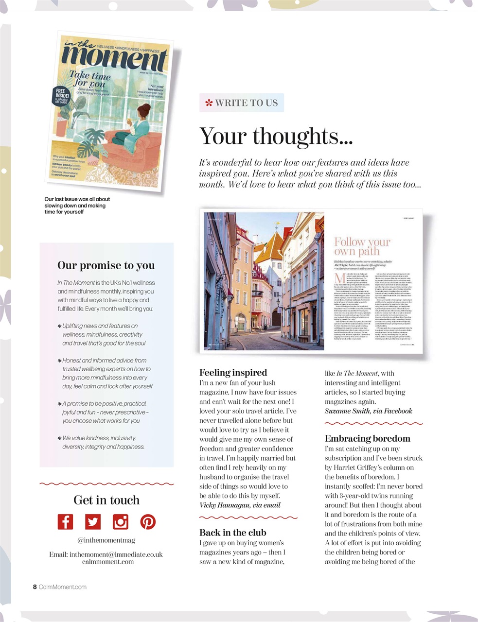 In The Moment Preview Pages