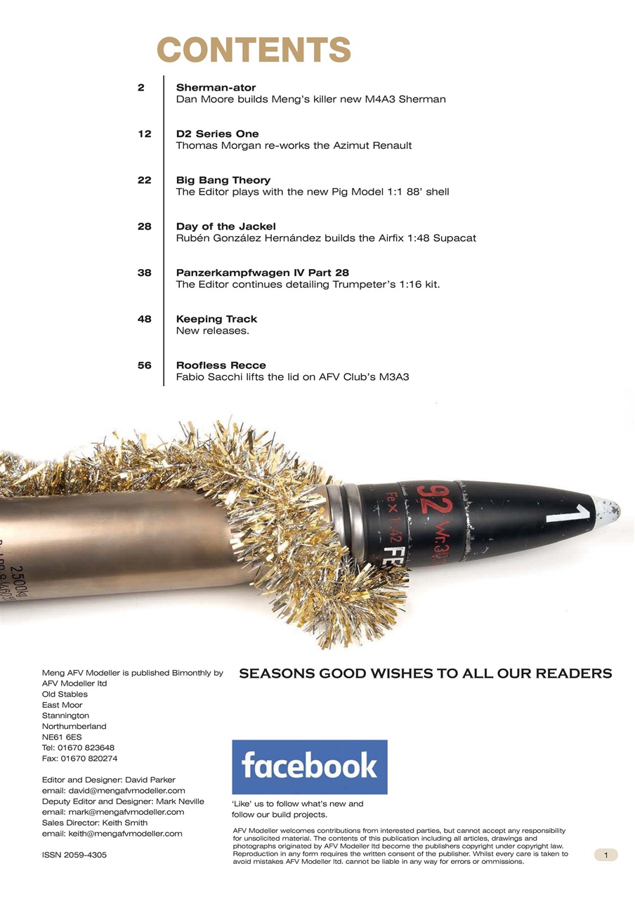 Meng AFV Modeller Preview Pages