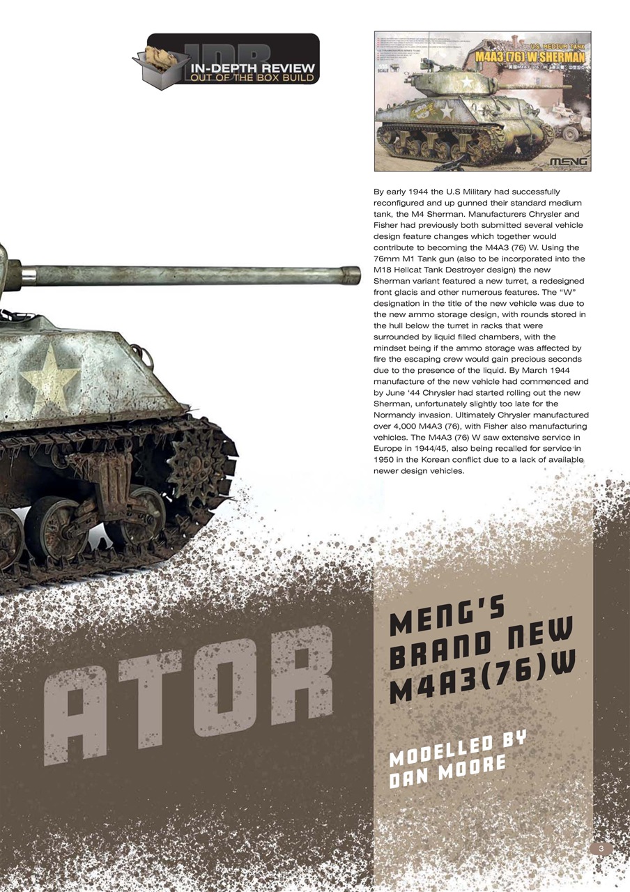 Meng AFV Modeller Preview Pages