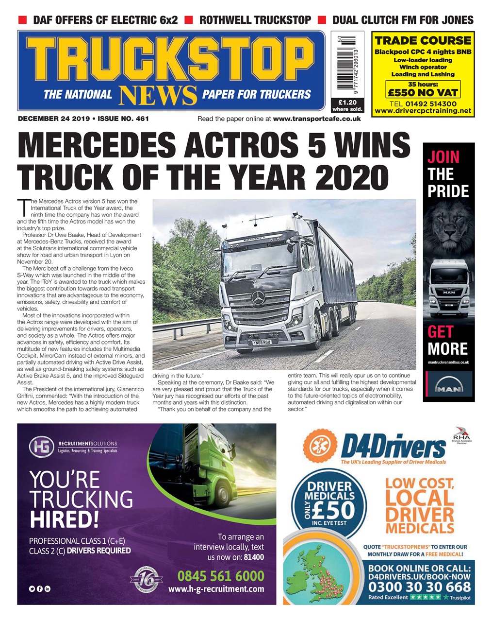 Truckstop News Preview Pages