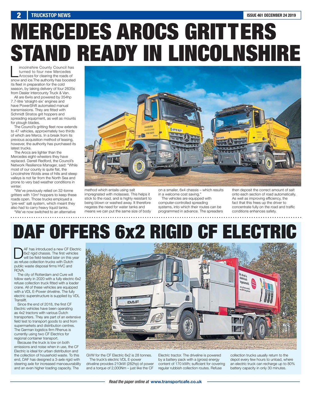 Truckstop News Preview Pages