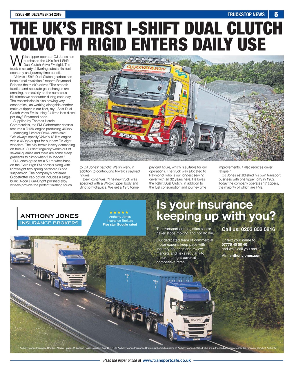 Truckstop News Preview Pages