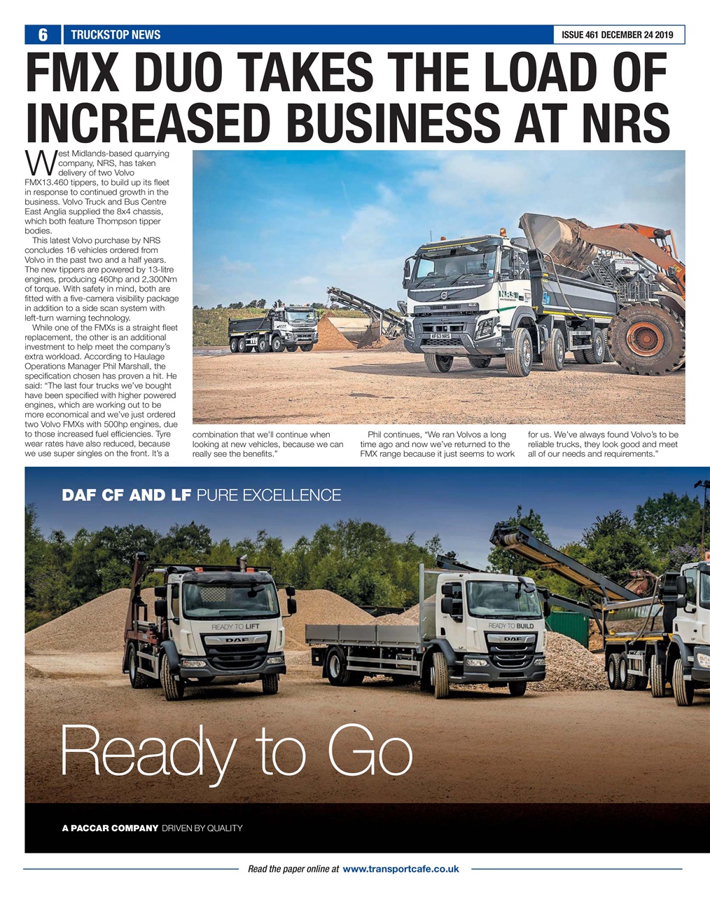 Truckstop News Preview Pages