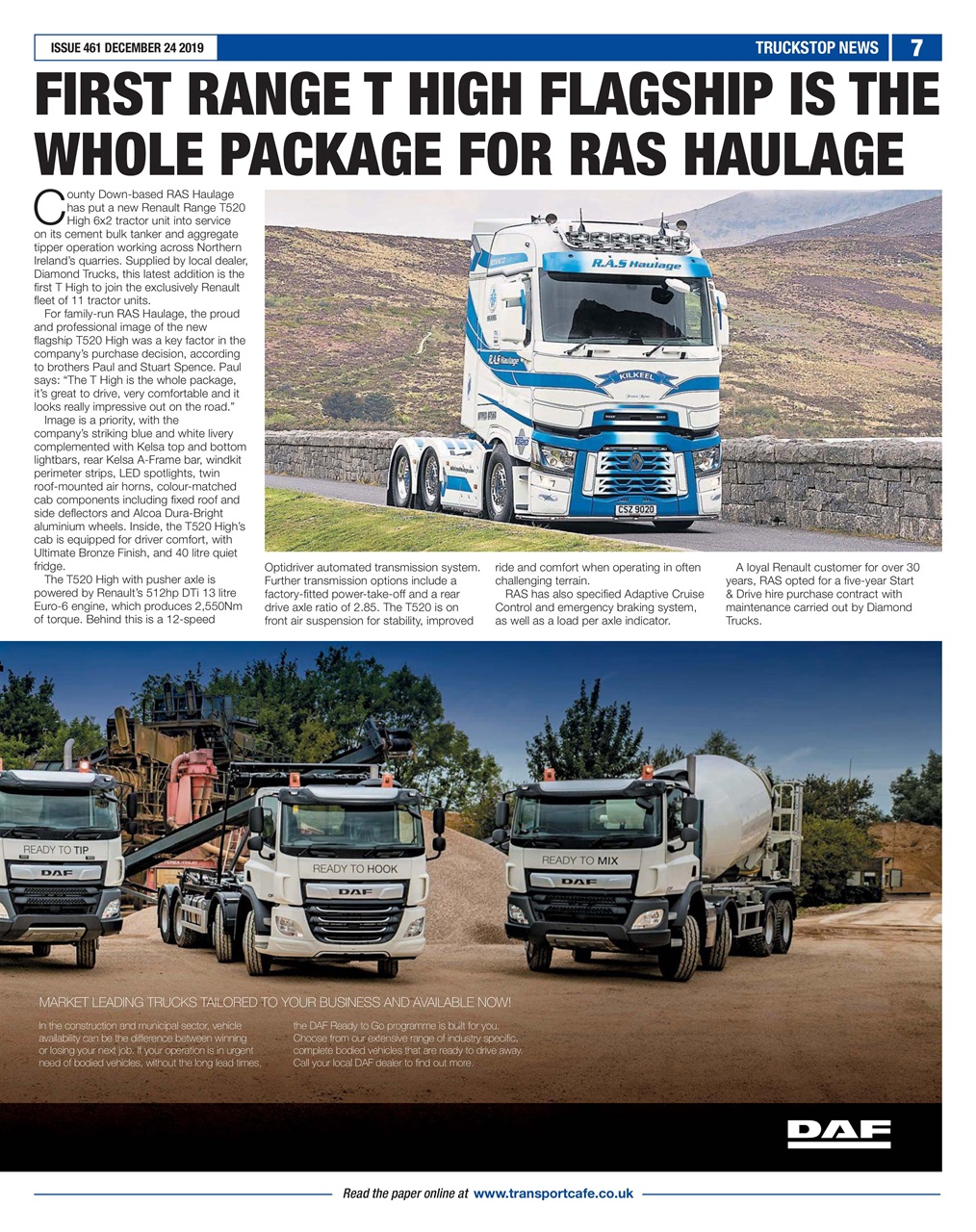 Truckstop News Preview Pages