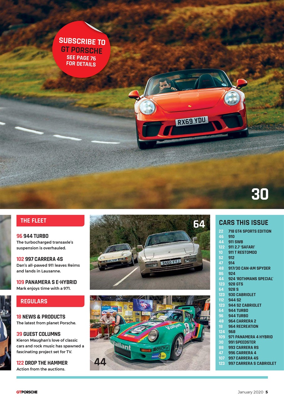 GT Porsche Preview Pages