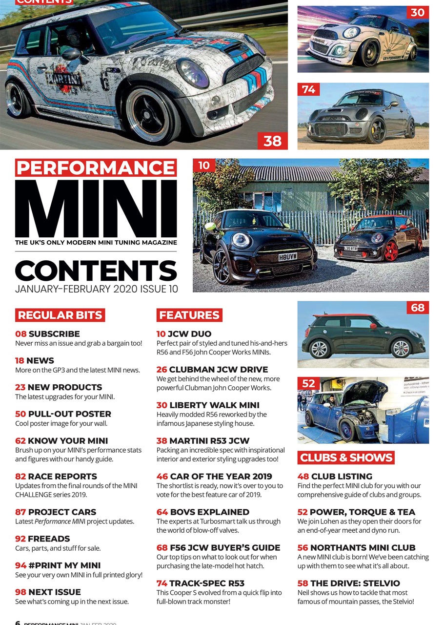 Performance Mini Preview Pages