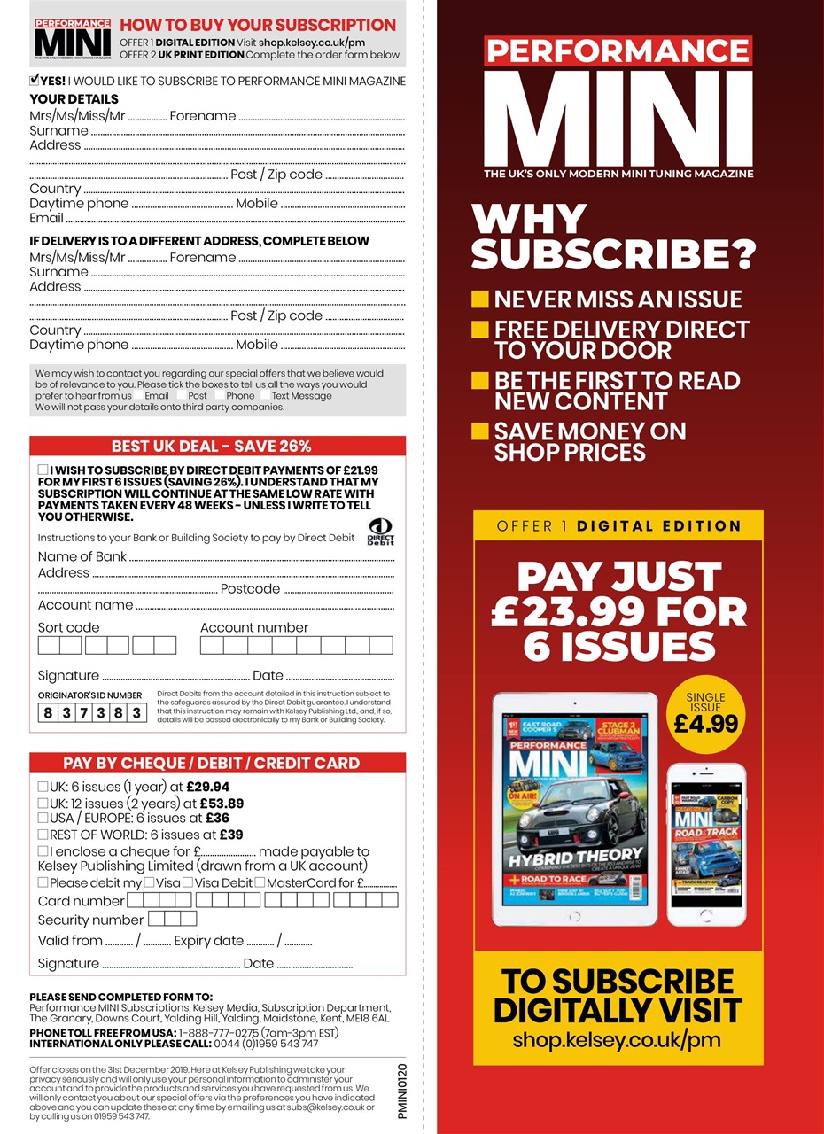 Performance Mini Preview Pages