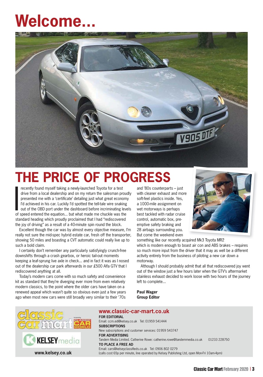 Classic Car Mart Preview Pages