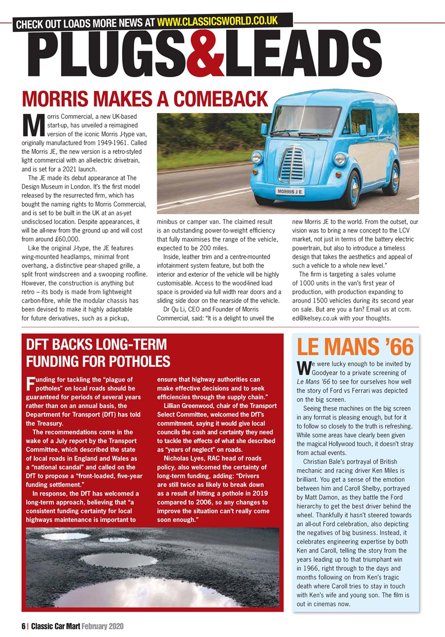 Classic Car Mart Preview Pages