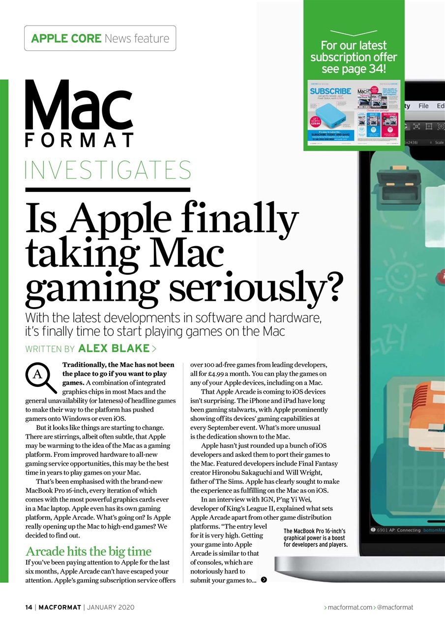 MacFormat Preview Pages