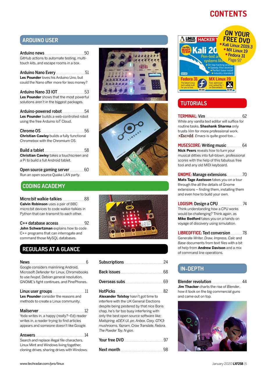 Linux Format Preview Pages