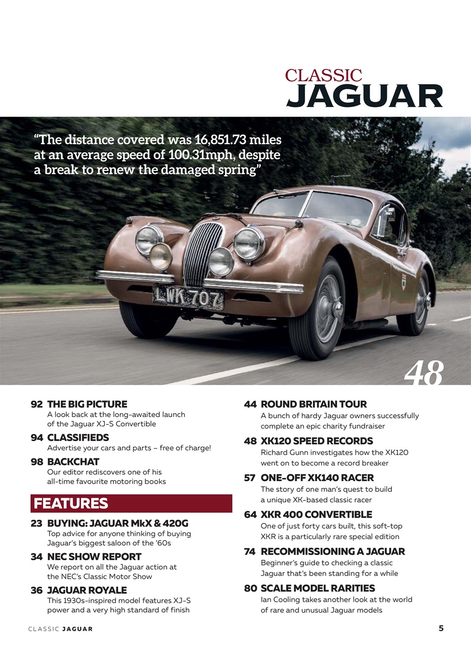 Classic Jaguar Preview Pages