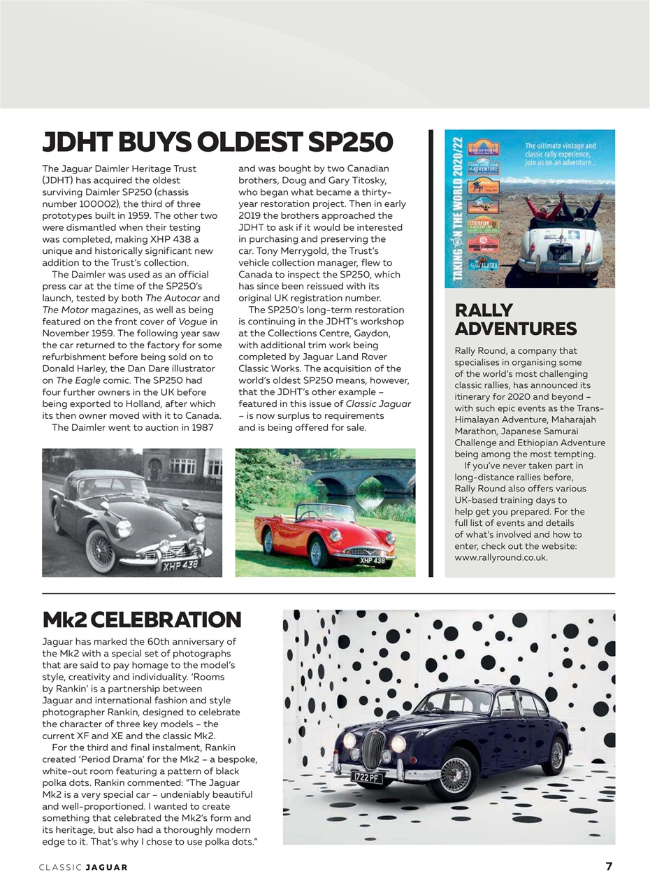 Classic Jaguar Preview Pages