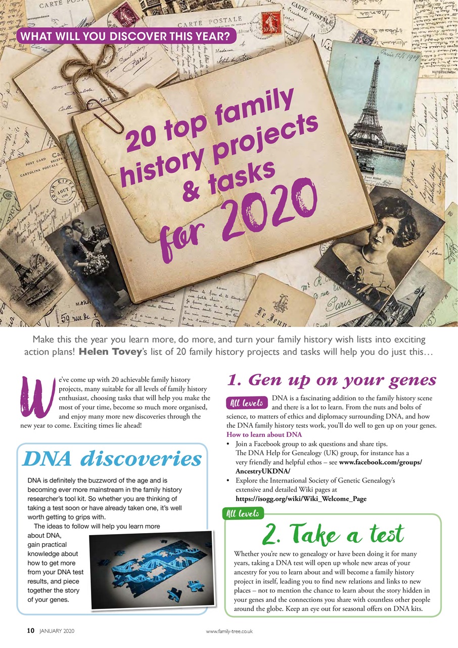Family Tree Preview Pages