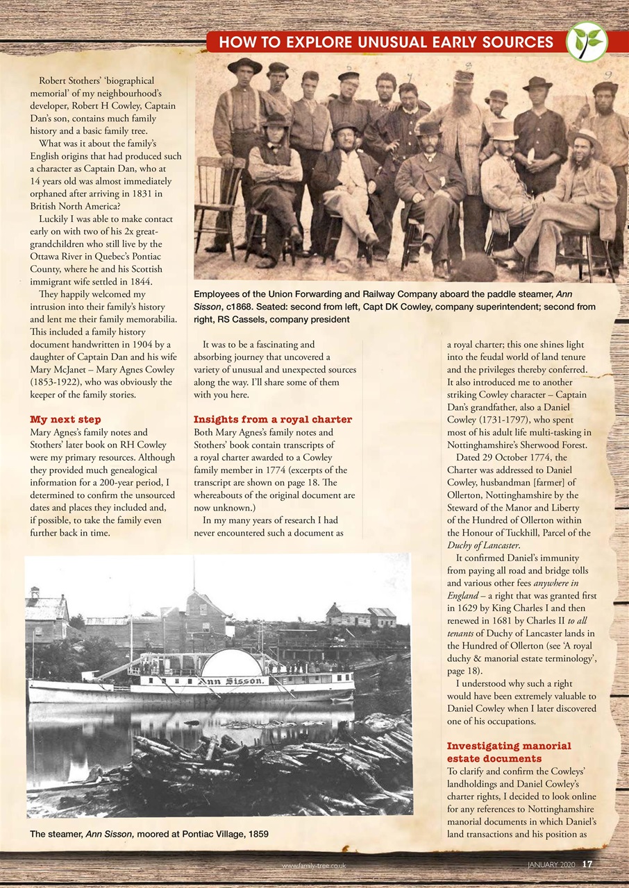 Family Tree Preview Pages