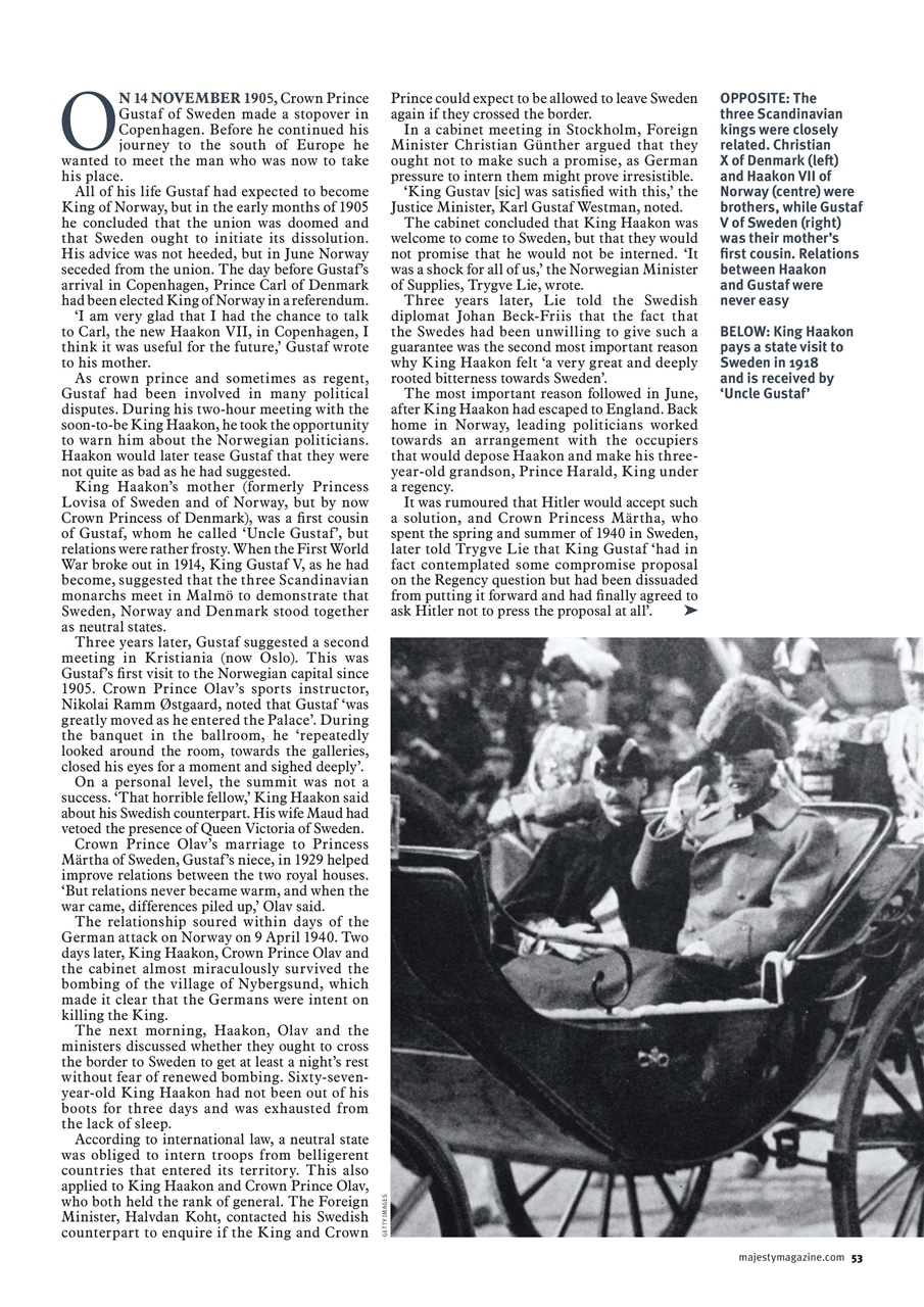 Majesty Magazine Preview Pages