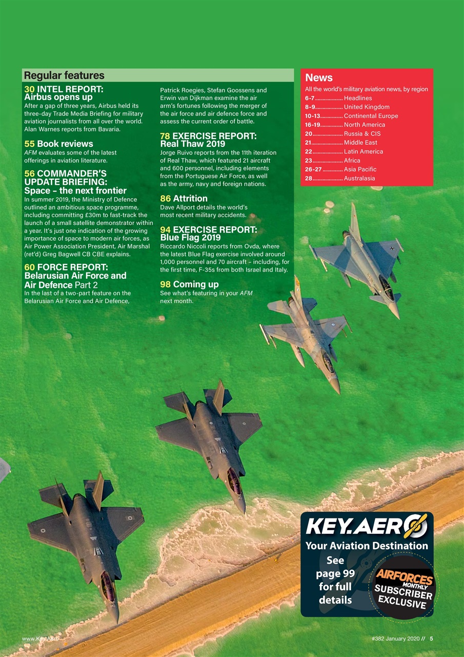 AirForces Monthly Preview Pages