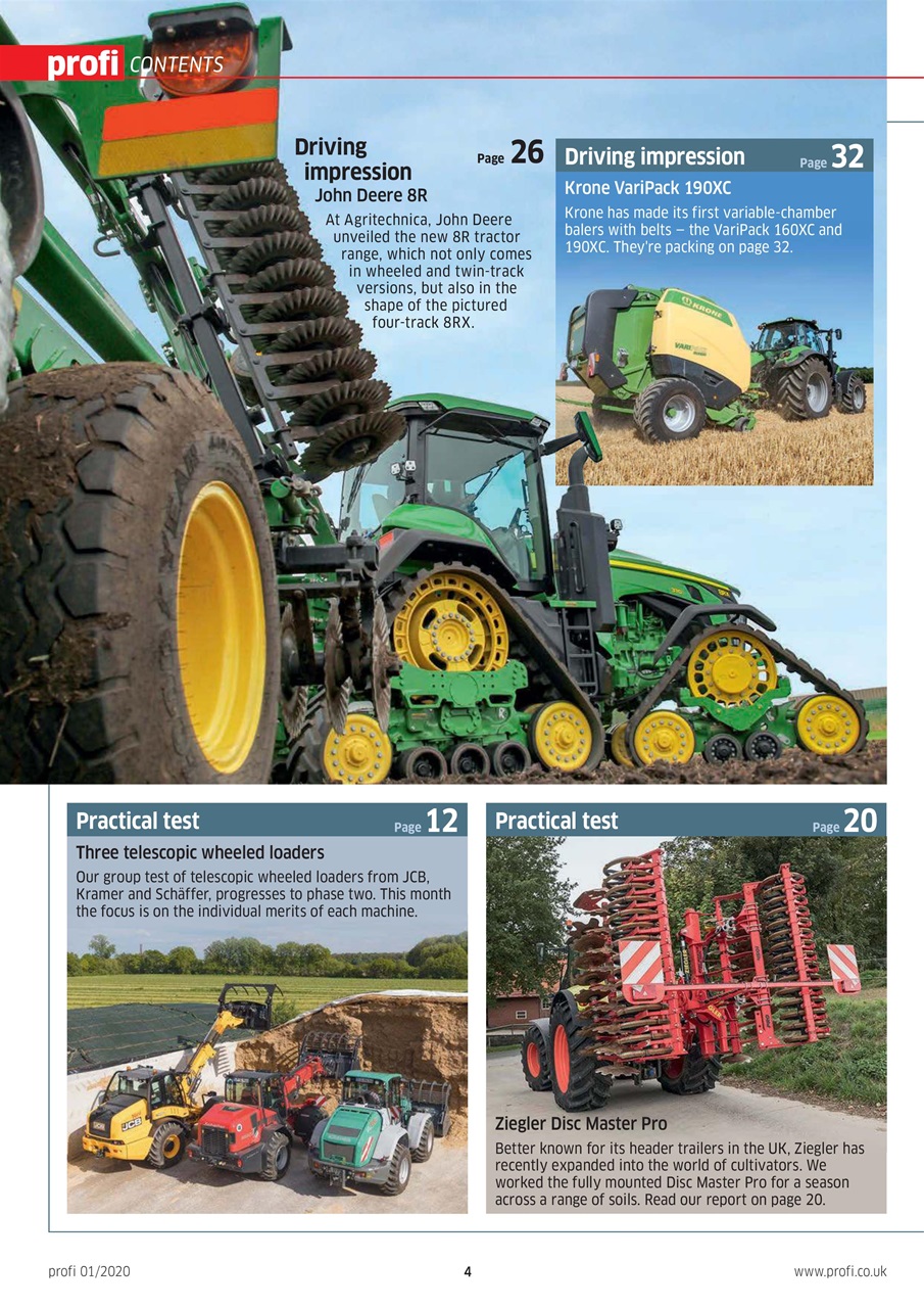 Profi International Preview Pages