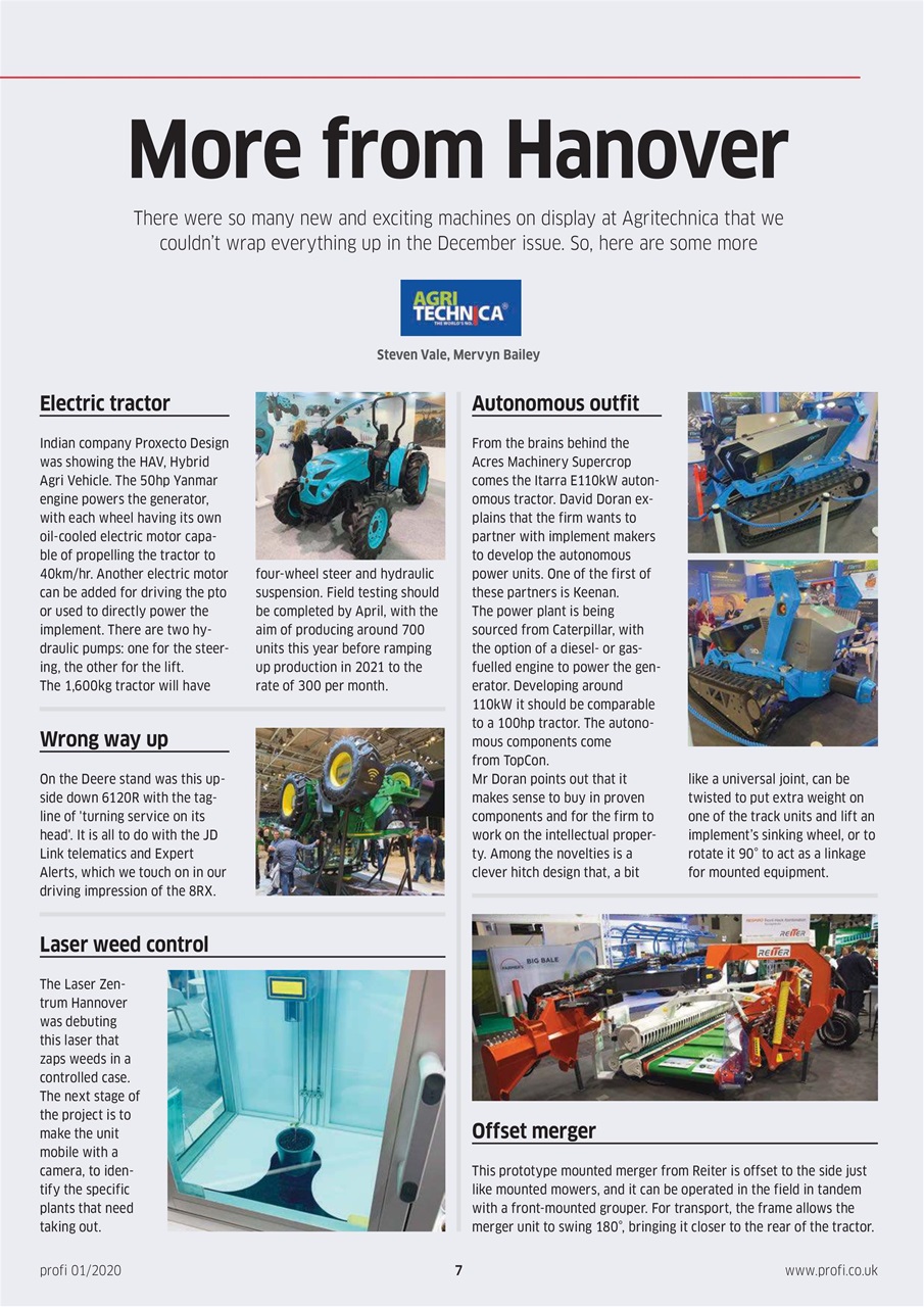 Profi International Preview Pages