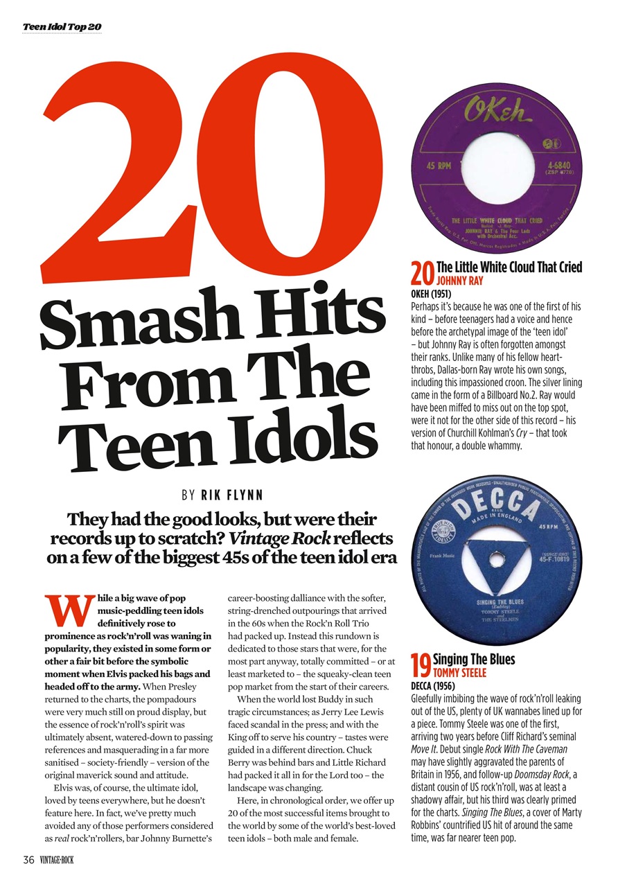 Vintage Rock Preview Pages